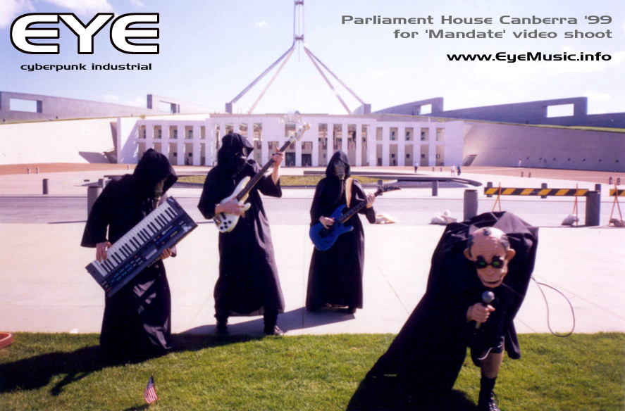 eye-industrial-band-parliament-house-canberra-video-shoot