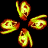 gold eye imagery