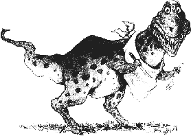 image of a t-rex meat-eater